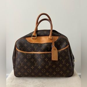 LOUIS VUITTON Deauville Handbag 👛 Monogram Leather! 🤩